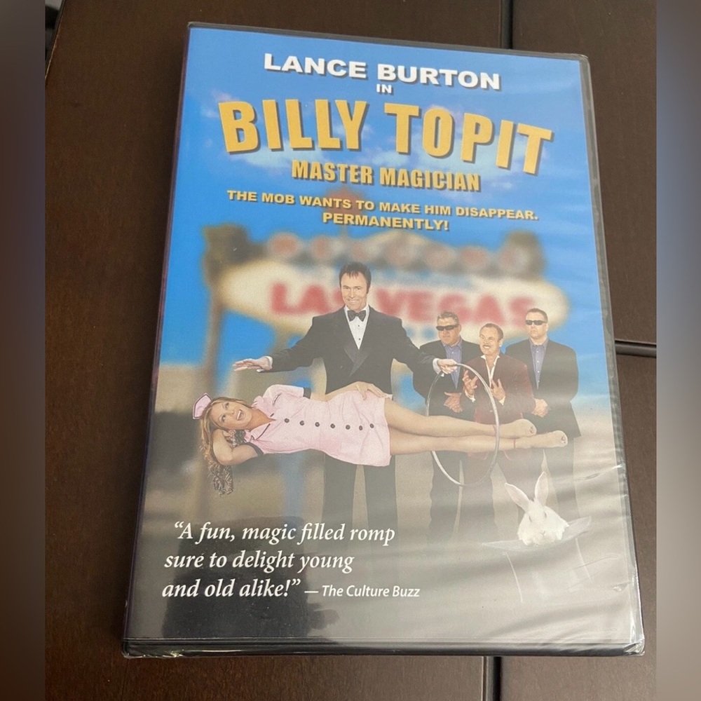 Billy Topit Master Magician DVD - Blue Cover NEW